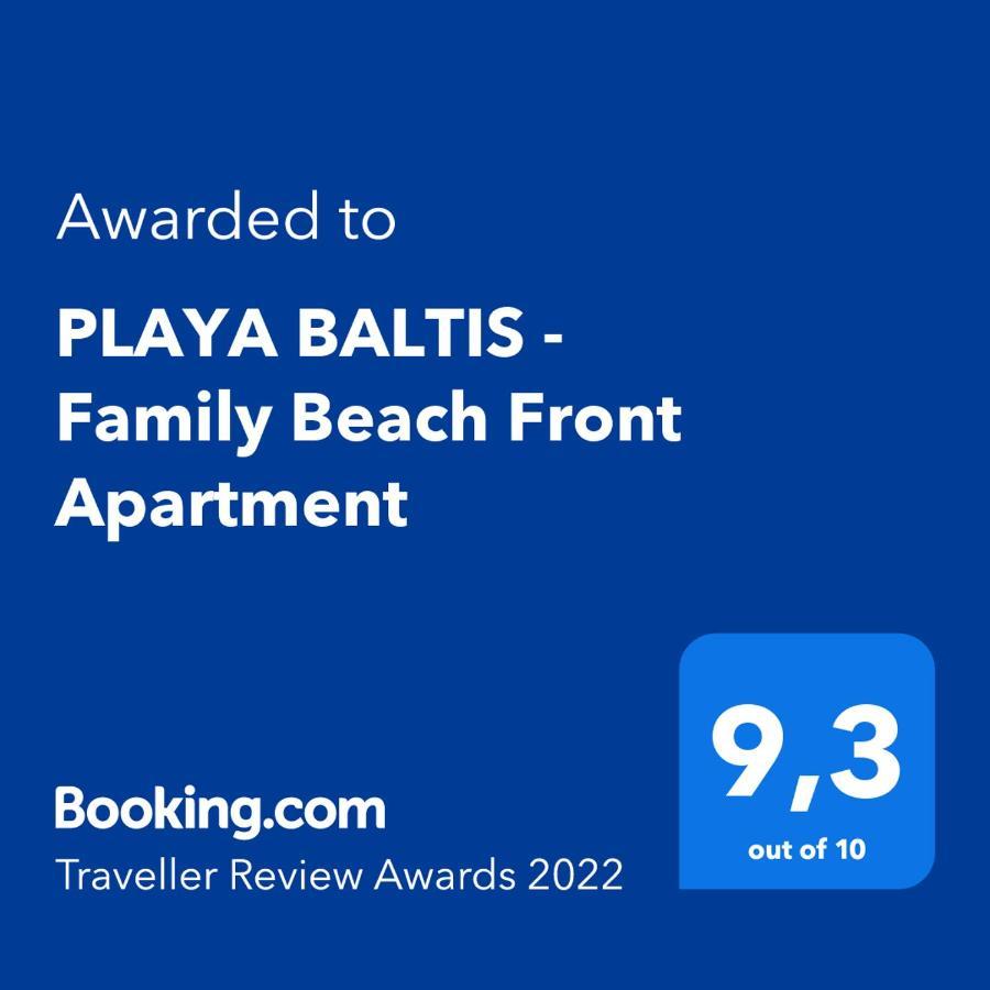Playa Baltis - Family Beach Front Apartment 米兹多洛杰 外观 照片